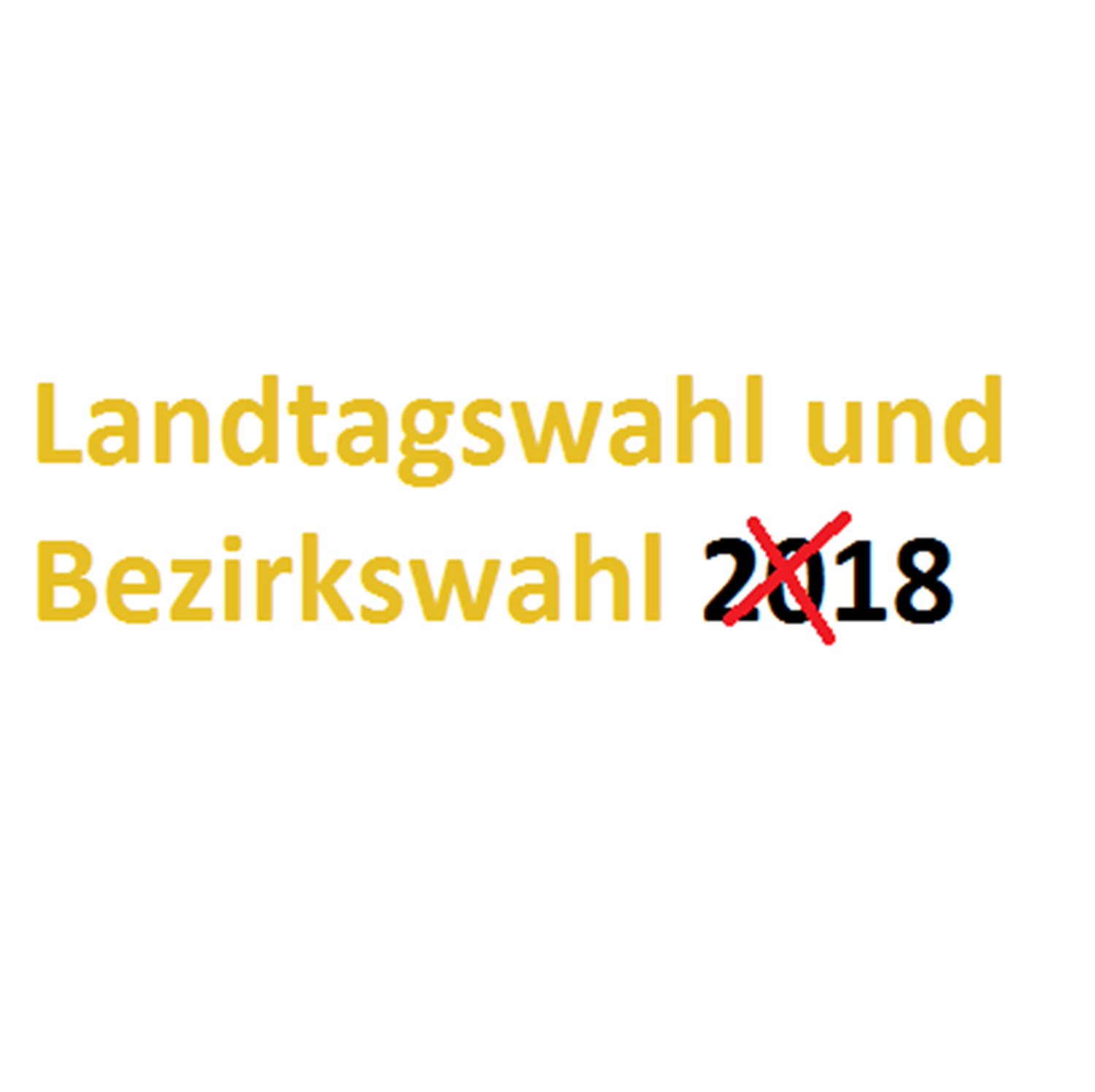 Landtagswahl Und Bezirkswahl 2018 Am 14102018 Wahlscheinantrag