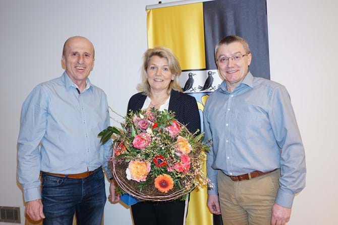 Gratulation Bürgermeisterin Kerscher