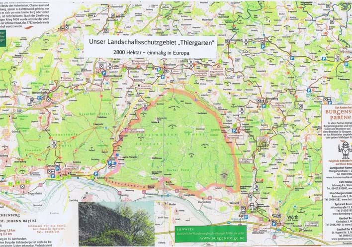 Karte Thiergarten