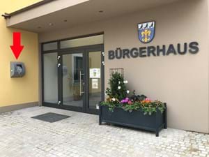 Defibrilator Bürgerhaus