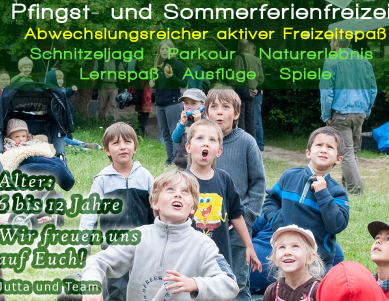 Ferienprogramm für Kinder und Jugendliche in den Pfingst- und Sommerfe